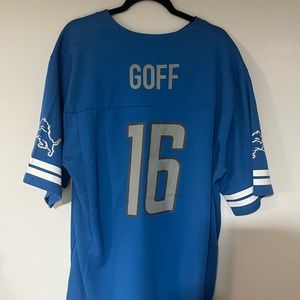 Detroit lions jared Goff jersey brand new never been worn